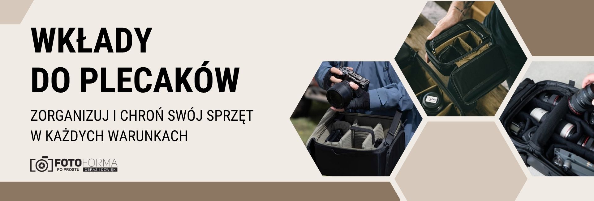 Wkłady do plecaków